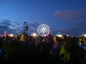 The Ferris Wheel and Crowd at AC